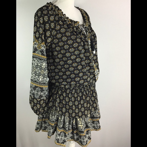 KAS NEW YORK Ruffle Mini Dress. Size S/MSRP $145 - Picture 2 of 5